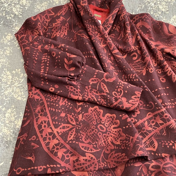 Balloon Sleeve Kenzo Jacket/ Top. VINTAGE. RARE. - Picture 10 of 12